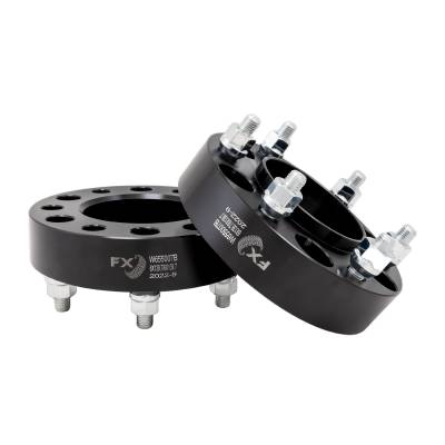 TrailFX - TrailFx W655007B Wheel Spacer 6x139.7mm 1.5" Thick 93.1mm Hub Black Alum