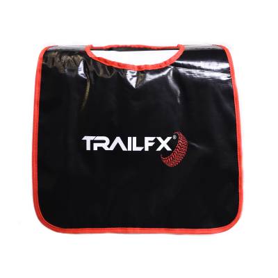 TrailFX - TrailFx WA045 Winch Cable Damper Black/Orange Reflective