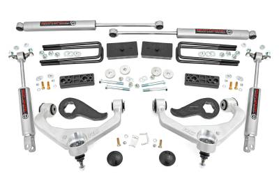 Rough Country Suspension Systems - Rough Country 97730 3" Suspension Lift Kit for 20-24 Silverado/Sierra HD