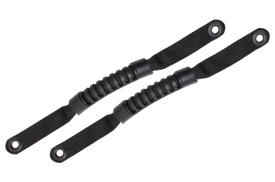 Fishbone Offroad - Fishbone Offroad FB55151 Black Grab Handles for A-Pillar & Sound Bar