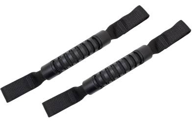 Fishbone Offroad - Fishbone Offroad FB55152 Universal Black Grab Handles for Head Rest Pair
