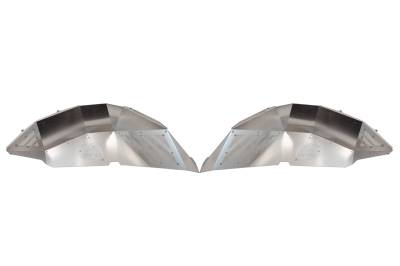 Fishbone Offroad - Fishbone Offroad FB33192R RAW Rear Aluminum Inner Fenders