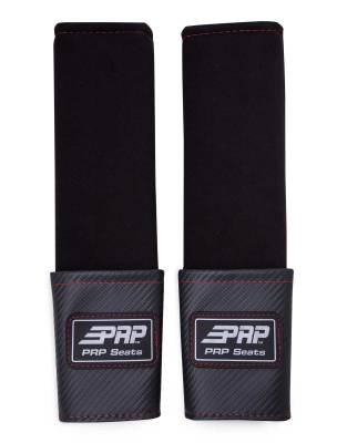 PRP - PRP H61 Red Seat Belt Pad w/Pocket Red Trim Pair