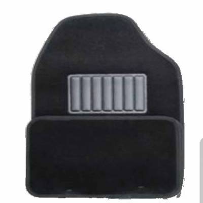 Coast To Coast - Coast To Coast IWCCCFMBK Universal Black Carpet Driver Heel Pad 4PC