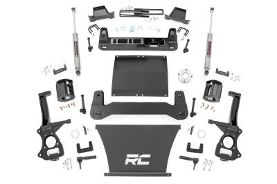 Rough Country Suspension Systems - Rough Country 6" Suspension Lift Kit 19-24 Silverado/Sierra 1500 RWD 23830