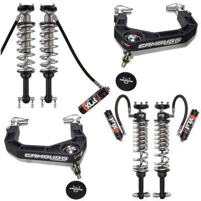 Camburg - Camburg CAM-110225-K KINETIK Performance Lift Kit w/FOX 2.50" Factory Elite DSC
