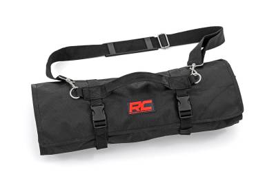 Rough Country Suspension Systems - Rough Country Canvas Roll-up Tool Storage Bag Black 99083