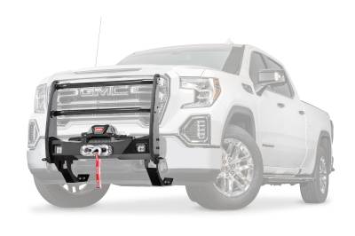 Warn - Warn 107625 Trans4mer Gen III Winch Mounting Bracket for 19-22 GMC Sierra 1500