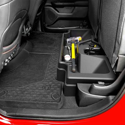 EGR - EGR US039824 Black Baseline Underseat Storage Bin for 19-25 Ram 1500 Crew