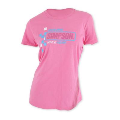 Simpson Safety - Simpson Safety 45011M Hot Lap T-Shirt Ladies Medium Pink
