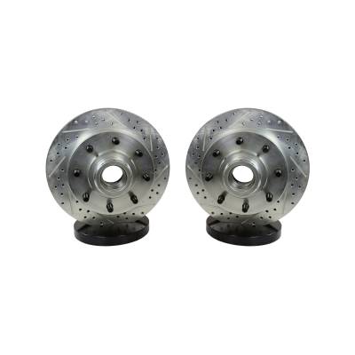 Baer Brake Systems - Baer Brakes 54071-020 Ford RWD Front Disc Brake Rotor Set