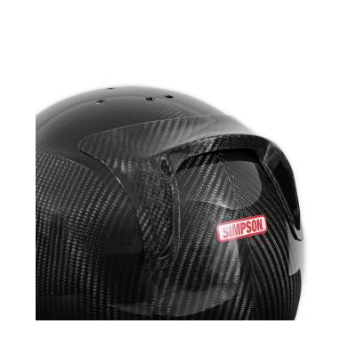 Simpson Safety - Simpson Safety SD1SPL SD1 Carbon Fiber Spoiler