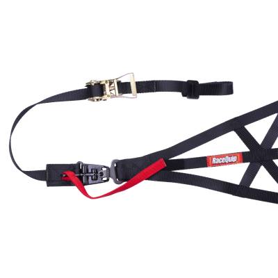 Racequip - Racequip 828998RQP Right Side Roll Cage Net Black 24"H x 46"W Quick Release