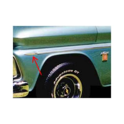 Brothers Trucks - Brothers Trucks FSM0100 Chevrolet & GMC Fender Molding