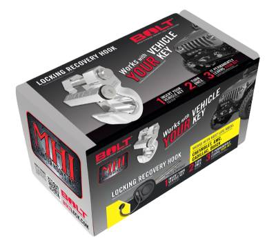 BOLT - BOLT 7039047 Locking Recovery Hook for GM Late Model