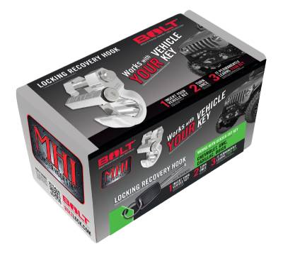 BOLT - BOLT 7039050 Center Cut Locking Recovery Hook for GM