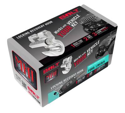 BOLT - BOLT 7040482 Side Cut Locking Recovery Hook for Ford