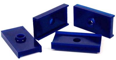 SuperPro - SuperPro SPF0013K Rear Spring Pad Insulator Bushing Kit