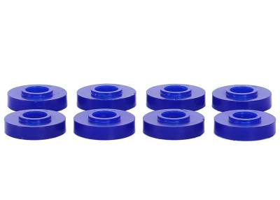 SuperPro - SuperPro SPF0496K Shock ABSORBER Front Lower Bushing Kit for 65-73 Mustang