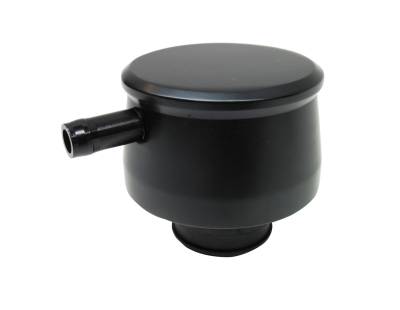 PRW - PRW 4120441 Valve Cover Breather Push-In Round Billet Aluminum Polished Each