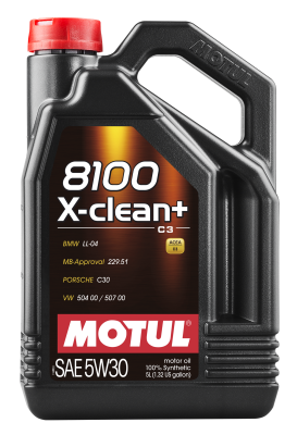 Motul - Motul 106377 8100 X-CLEAN + 5W30 4X5L