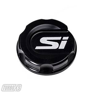 Turbo XS - Turbo XS HC-OC-BLK-SI Oil Cap for 2017 Honda Civic