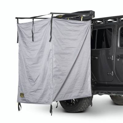 Smittybilt - Smittybilt 2899 Overland Shower/Privacy Awning Universal Fit Tactical Gray