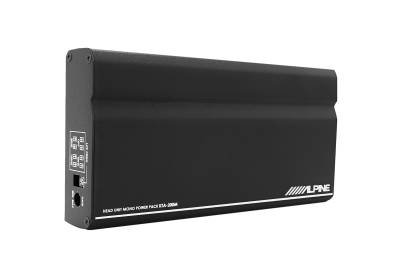 Alpine - Alpine KTA-200M Mono Power Pack Amplifier w/PowerStack Capability