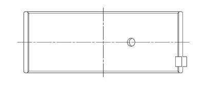 ACL Race Series - ACL Race 4B1630H-.25 Connecting Rod Bearing for Nissan