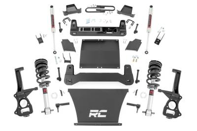 Rough Country Suspension Systems - Rough Country 4" Suspension Lift Kit'silverado/Sierra AT4/Trailboss 110340