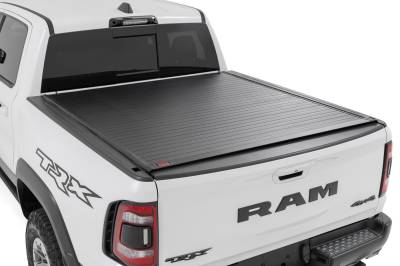 Rough Country Suspension Systems - Rough Country Hard Roll-up Tonneau Cover for 19-25 Ram 1500 5.7' 50320550