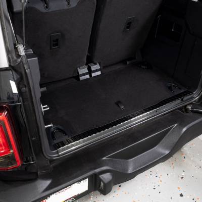 IAG Performance - IAG Performance IAG-ACC-F3111 I-Line Stainless Tailgate Inner Protector Trim Bla