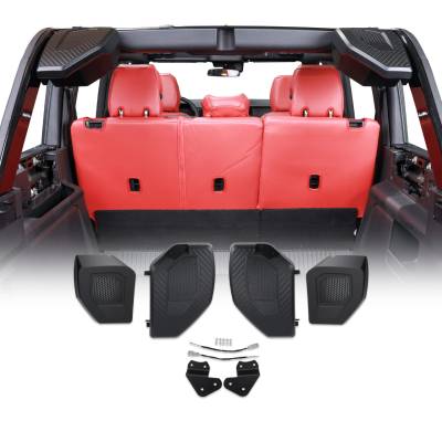 IAG Performance - IAG Performance IAG-ACC-F3158 I-Line Rear D Pillar Audio Cover for 6.5" Speaker