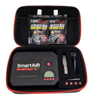 TireJECT - TireJECT 821555453932 SmartAir Tire Inflator Compressor Kit w/Tire Sealant