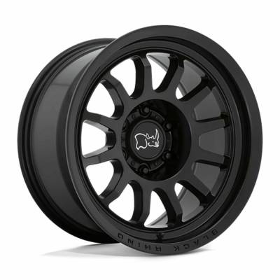 Black Rhino Hard Alloys - Black Rhino Wheels DELTA 17x9.5 8x6.5 -18mm Gloss Black 1795DLT-88165B25