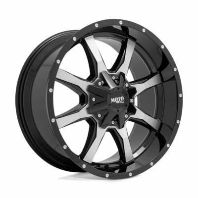 Moto Metal - Moto Metal MO970 18x10 6x135/5.5 -24mm Gloss Black/Machined MO97081067324N