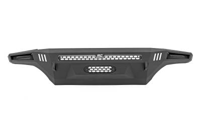Rough Country Suspension Systems - Rough Country 10914 Hybrid Front Winch Bumper Black for 14-21 Tundra