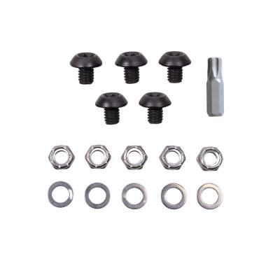 TrailFX - TrailFX TFPBOLTS Fender Flare Hardware Kit for TrailFX Black Bolts & Washers