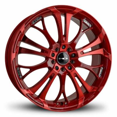 HD Wheels - HD Wheels Spinout 20x8 5x4.5/120 35mm Sonic Red SO20806435R-SR