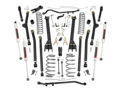 Rough Country Suspension Systems - Rough Country 65940 6"Suspension Lift Kit for 97-06 Jeep Wrangler TJ
