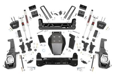 Rough Country Suspension Systems - Rough Country 5"Suspension Lift Kit 11-19 Silverado/Sierra HD 10340