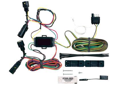 Blue Ox - Blue Ox BX88323 EZ Light Wiring Harness Kit for 11-14 Edge