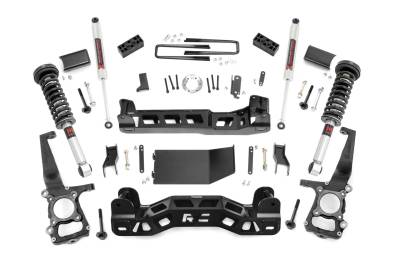 Rough Country Suspension Systems - Rough Country 4"Suspension Lift Kit 2014 Ford F150 4WD 57441