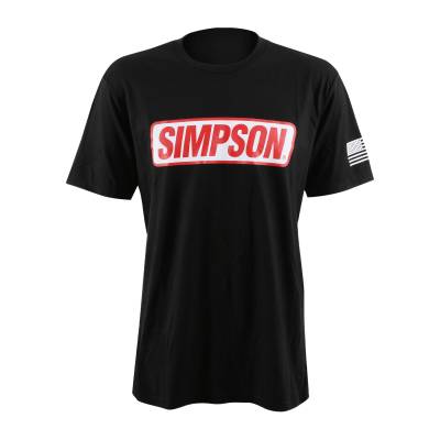 Simpson Safety - Simpson Safety 45022L Social Media Tee T-Shirt Large Black