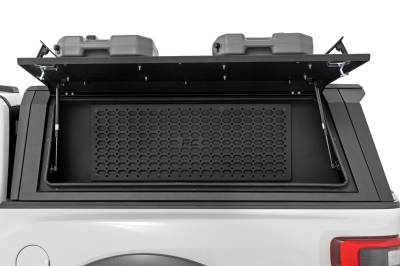 Rough Country Suspension Systems - Rough Country Truck Cap MOLLE Side Storage Bin Panel LH Black 734004