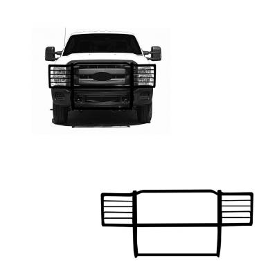 Black Horse Off Road - Black Horse 17FB26MA Black Grille Guard for Ford F250/F350/F450/F550 SD