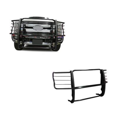 Black Horse Off Road - Black Horse 17FB28MA Black Grille Guard for Ford F250/350/450/550 Super Duty