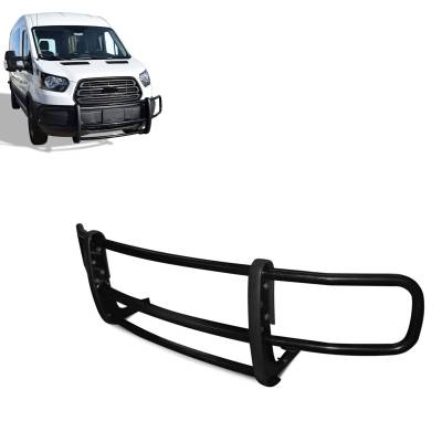 Black Horse Off Road - Black Horse 17FOTRMA Black SPARTAN Grille Guard for Transit-150/250/350