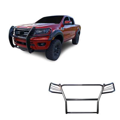 Black Horse Off Road - Black Horse 17FP10MA Black Grille Guard for 19-23 Ford Ranger