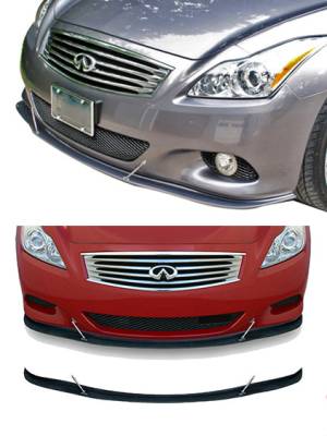 Stillen - Stillen 1036040SP Urethane Front Air Dam Splitter for 08-13 Infiniti G37 Coupe